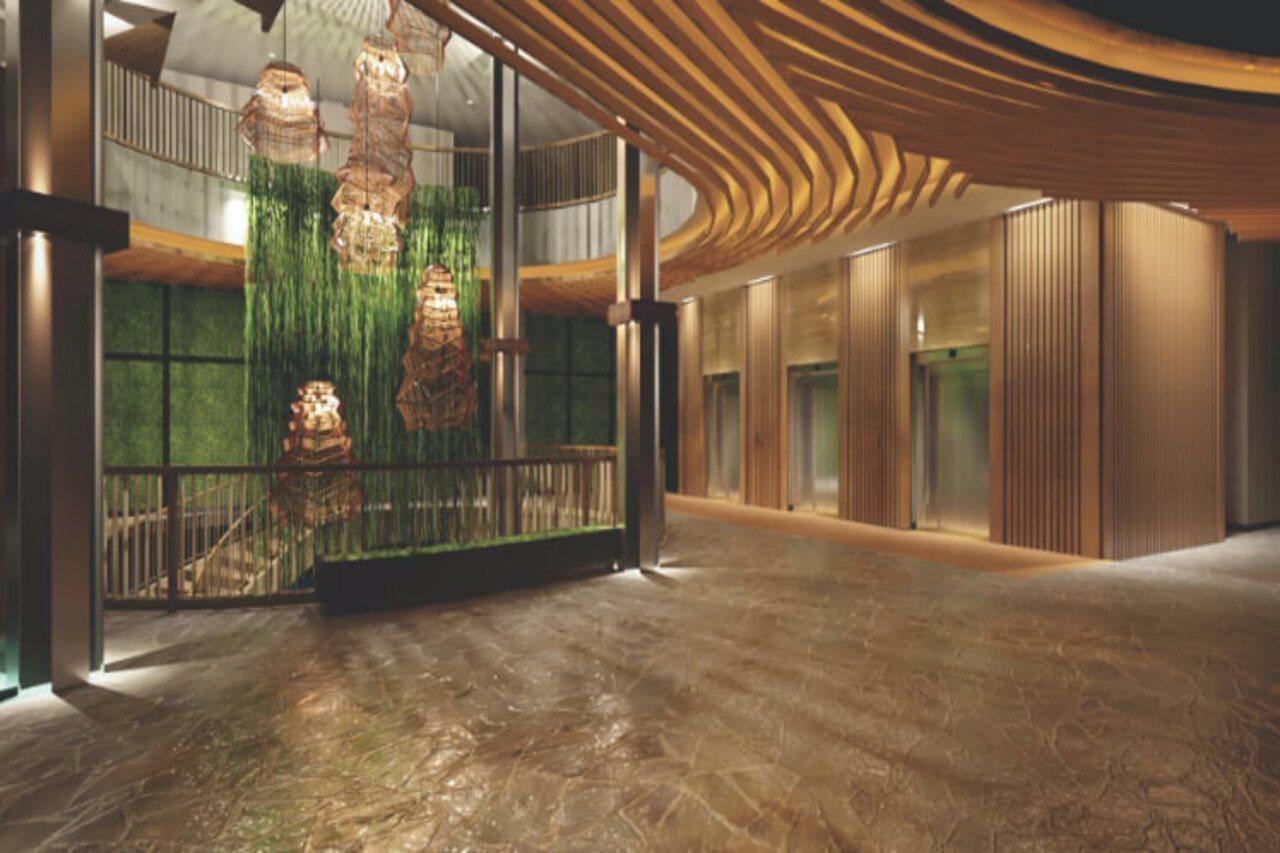 Hotel The Botanica Sanctuary à Puncak Extérieur photo The lobby of the hotel